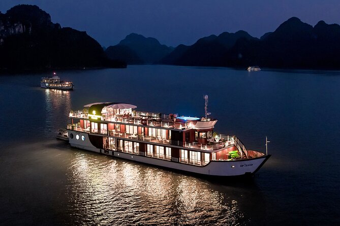 Orchid Premium Cruises Halong Bay 2Days/1Night With 5 Star - What the Orchid boat offers overnight