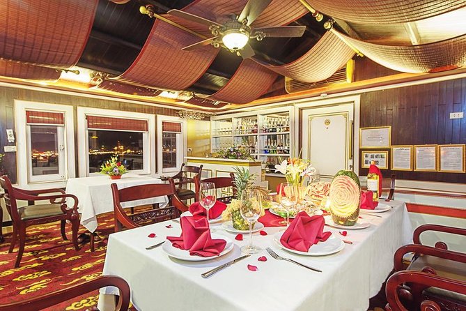 Overnight Bai Tu Long Bay and Ha Long Bay Cruise - Meals, cabins, and time aboard