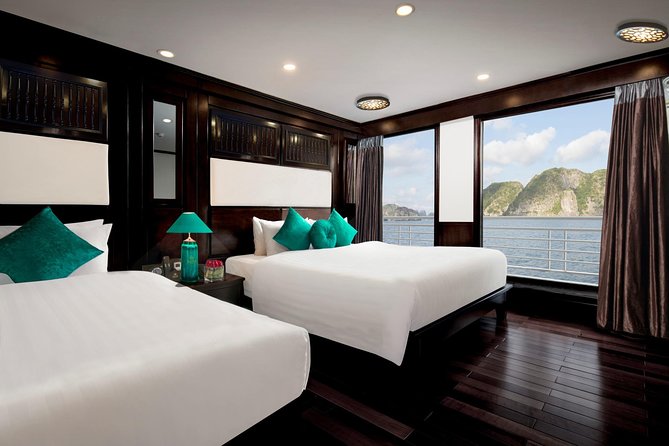 Overnight Luxury 5 Star Alisa Cruise with Meals, Kayak or Bamboo Boat - Cabins, food, and service