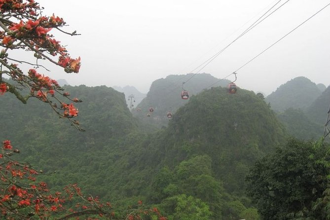Perfume Pagoda Full Day With Boat Trip - Riding the cable car to Huong Tich Cave