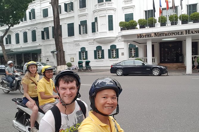 Private Hanoi Motorbike Sightseeing and Food Tour - Hanoi Flag Tower and wartime history
