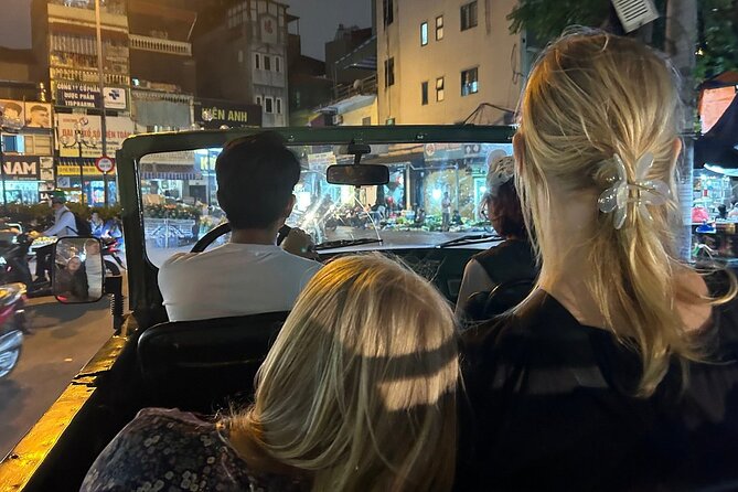 Private Hanoi Sightseeing Tour by Army Jeep - Street food and a rooftop finish