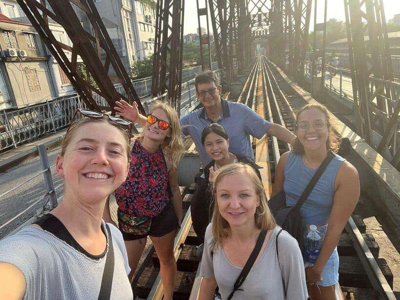 Private Hanoi Walking Tour with visit Train Street - Long Bien Bridge and Hanoi’s difficult past