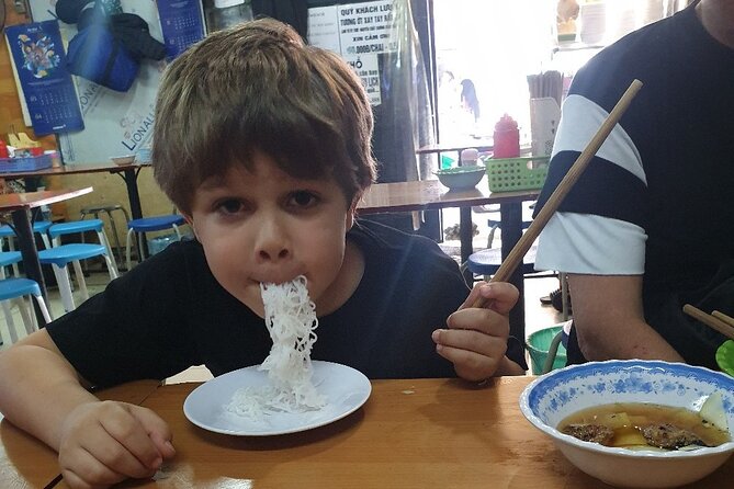 Private kid-friendly Hanoi food tour with a taste of great dishes - Passing Hoan Kiem Lake