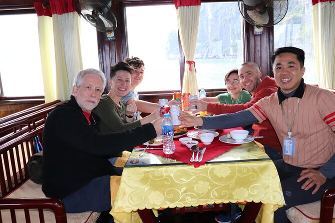 PRIVATE TOUR HALONG BAY ONE DAY with Cave, Kayaking, Bamboo Boat - Heavenly Palace Grotto, the day’s grand interior