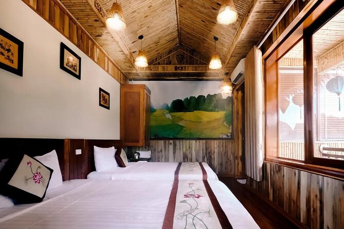 Roundtrip: HaNoi - NinhBinh - LanHa Bay on 5-Star Cruise 3days - Day two: transfer to Tuan Chau and boarding the cruise