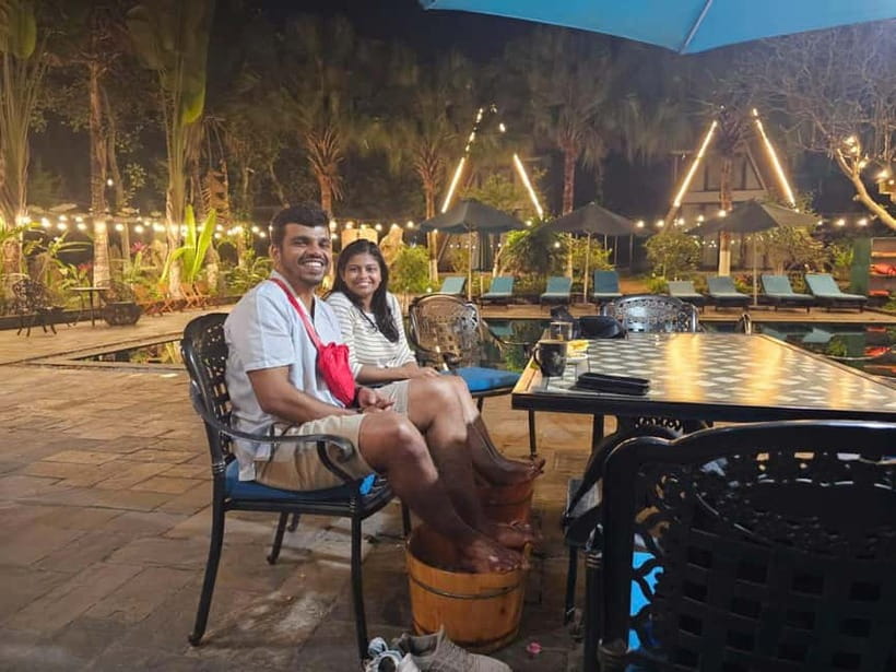 Sacred Nights at Bai Dinh Pagoda: A Spiritual Escape - Night views and the tall stupa