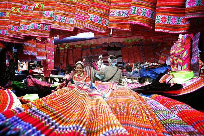 Sapa 2 Days 1 Night Bac Ha Market Tour (Overnight In Hotel) - Cat Cat village beneath Fansipan