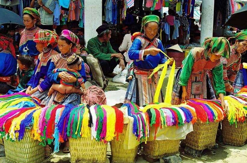Sapa: Eco Adventure Terrace Fields and Local Villages Trek - Starting at Sapa Church and looking toward Fansipan