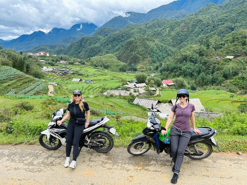 Sapa: Motorbike Tour 1 Day Visit Waterfalls & Local Villages - Starting from Sapa and climbing O Quy Ho Pass