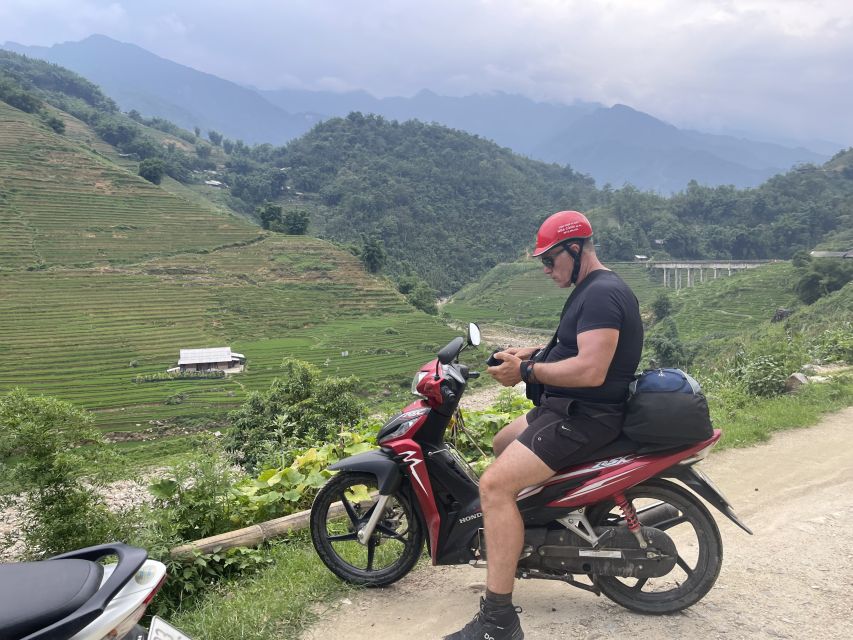 Sapa One Day Motorbike Tour - Y Linh Ho and the first rice terraces