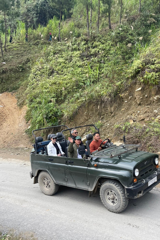 Sapa Open Air Jeep Half Days Off the Beaten Track, Backroad - From Sapa Cathedral to the high road