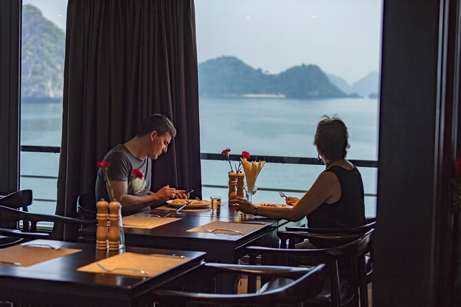 Scarlet Pearl Cruise - The Pearl of Halong Wonder (2days/1night) - Early morning yoga and the second day’s cave outing