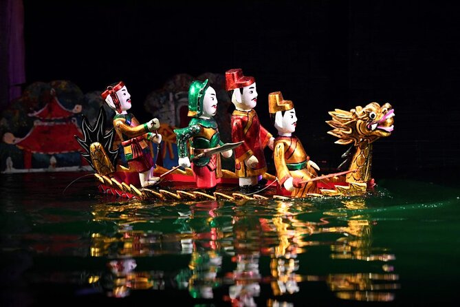 Skip the Line: Thang Long Water Puppet Entrance Tickets - What happens on the water