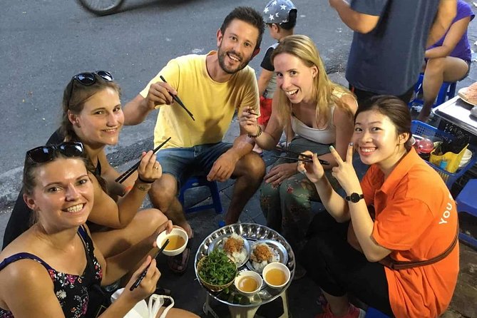 Small-Group Street Food Cyclo Tour of Hanoi Old Quarter - Egg coffee in a tiny café
