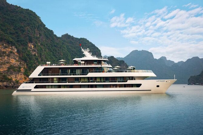 Stellar of the Seas Cruise Halong Bay 2Days 1Night on 5 Star Cruise - Night onboard: pool, mini golf, and quiet deck time