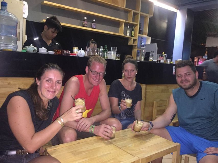 Street Food Tour Hanoi and Train Street Experience - Five or six food stops, with enough for a full meal