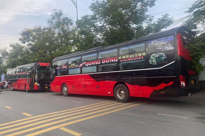 Tam Coc , Ninh Binh To Hue VIP 20 Cabin Sleeping Bus - The night run through Thanh Hoa and Vinh