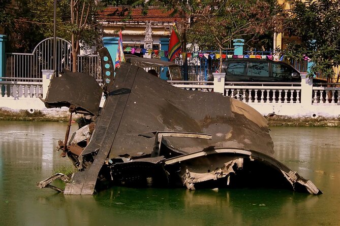 The Original War Tour Of Hanoi - Huu Tiep Lake and the B-52 wreck