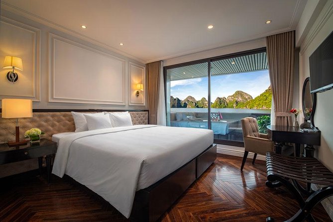 Ultra luxury style-3D/2N amazing activities Halong-Lan Ha- Cat Ba - Early Tai Chi, Trung Trang Cave, and the final morning