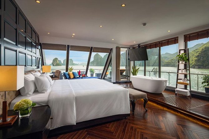 Ultra luxury style-3D/2N amazing activities Halong-Lan Ha- Cat Ba - Meals, cabin comforts, and what costs extra