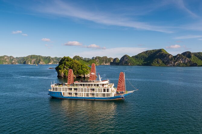 Verdure Lotus Classic Cruise in Halong Bay & Lan Ha Bay (2D1N) - Leaving Hanoi for Tuan Chau Harbor