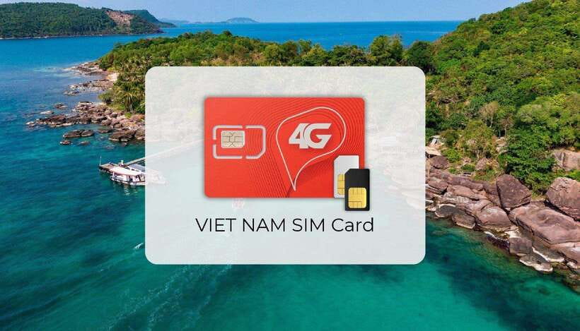 Vietnam: Tourist SIM Card with Mobile Data 5G/4G by Viettel - Hotel delivery in Hanoi Old Quarter
