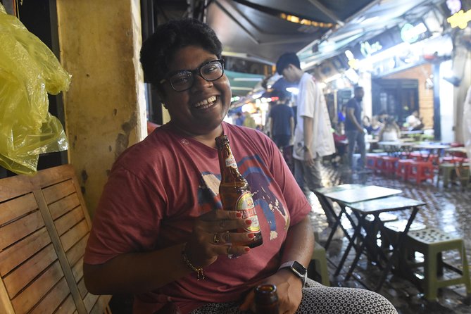 Walking Street Food Tour and Hidden Music - To Tich Street and Hanoi’s mixed fruit