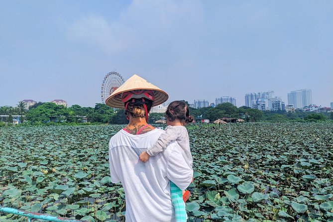 West Lake Journey by E-Bike - Tran Quoc Pagoda on West Lake